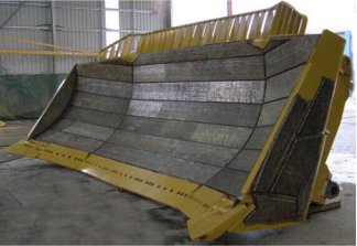 复合耐磨板与堆焊板